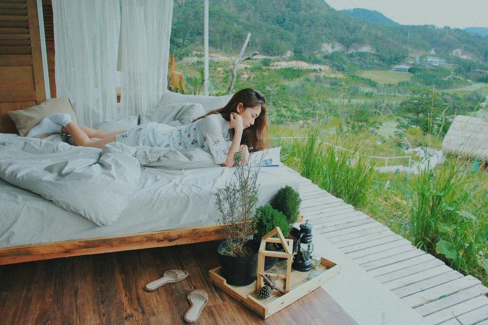4 homestay xanh muot, yen tinh va day goc 'song ao' tai Da Lat hinh anh