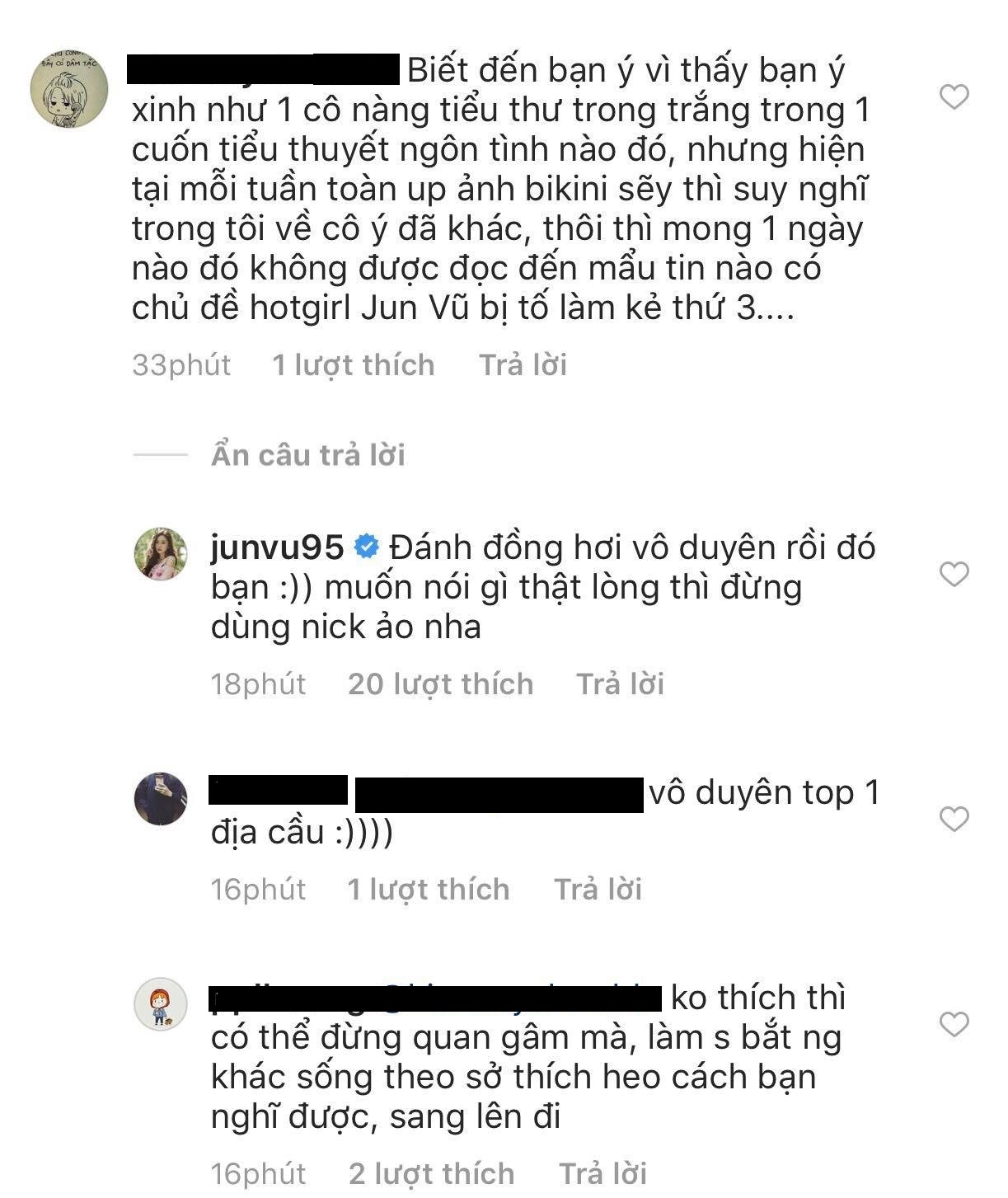 Jun Vũ thẳng thắn đáp trả ảnh 2 Jun Vu thang than dap tra anh 2