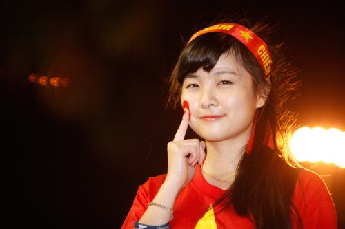 Nhat Le khoc tren khan dai chung ket U19 Chau A anh 8