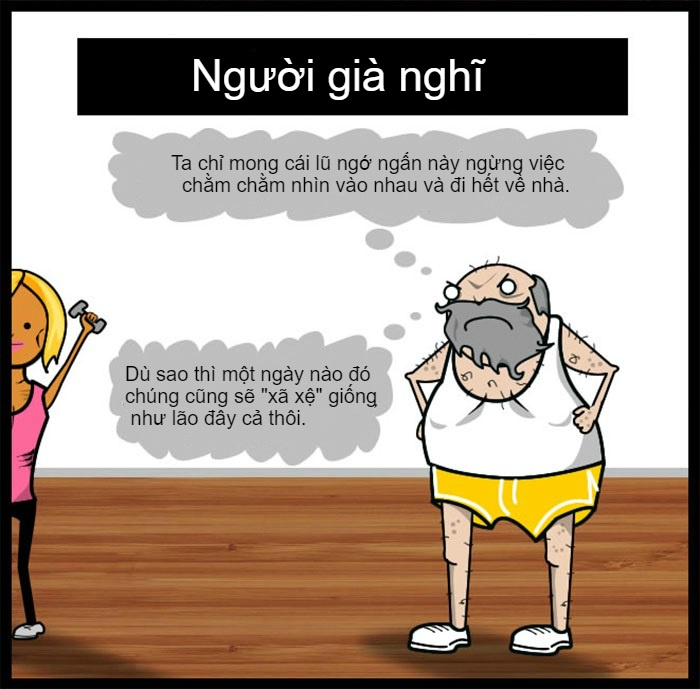 Bo tranh ve nhung nguoi tap gym anh 8