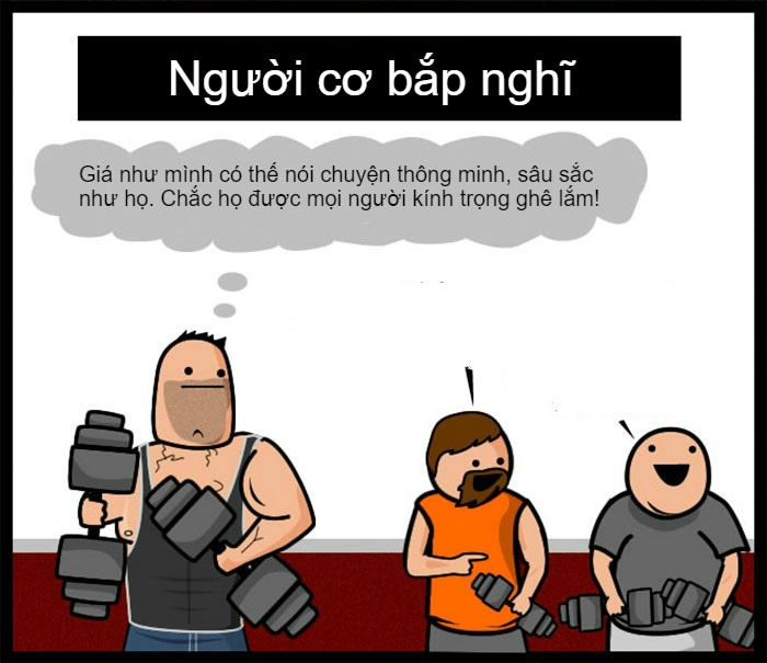 Bo tranh ve nhung nguoi tap gym anh 4