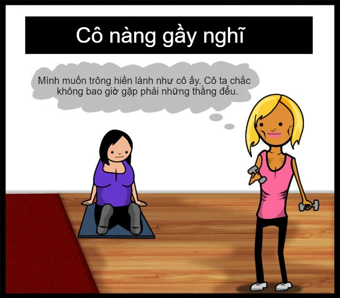 Bo tranh ve nhung nguoi tap gym anh 7
