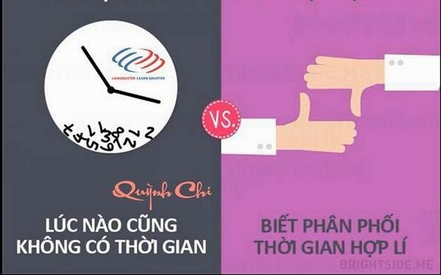Su khac biet giua nguoi lam viec hieu qua va nguoi ban ron hinh anh