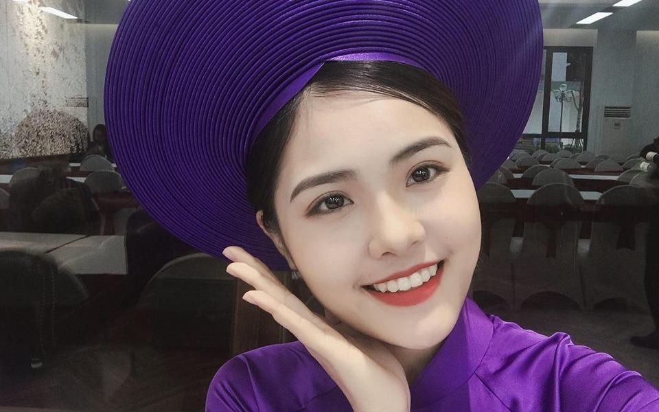 Hot girl Ha Tinh dai dien tuyen Han Quoc khoe giong hat hinh anh