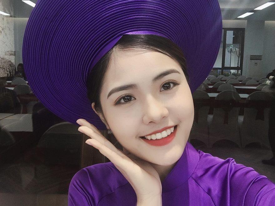 Nhan sac ngot ngao cua hot girl Ha Tinh dai dien tuyen Han Quoc hinh anh