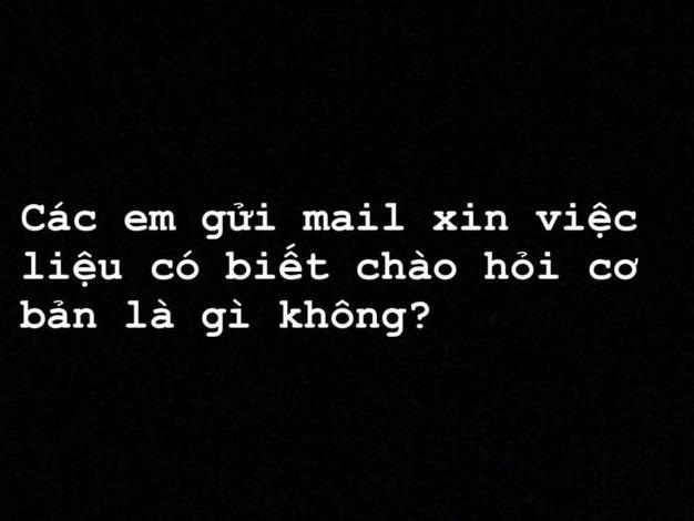 Chu shop Sai Gon buc xuc voi loat don xin viec coc loc, sai noi tuyen hinh anh