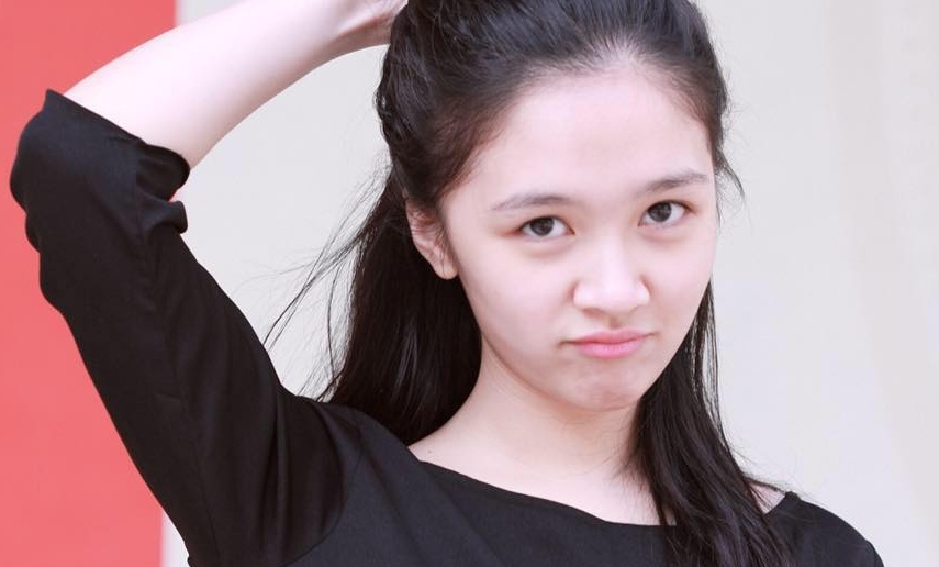 Hot girl 'Banh duc co xuong' Ha Anh lay chong o tuoi 21 hinh anh