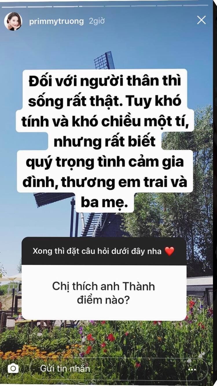 Primmy Truong chia se ve Phan Thanh anh 3