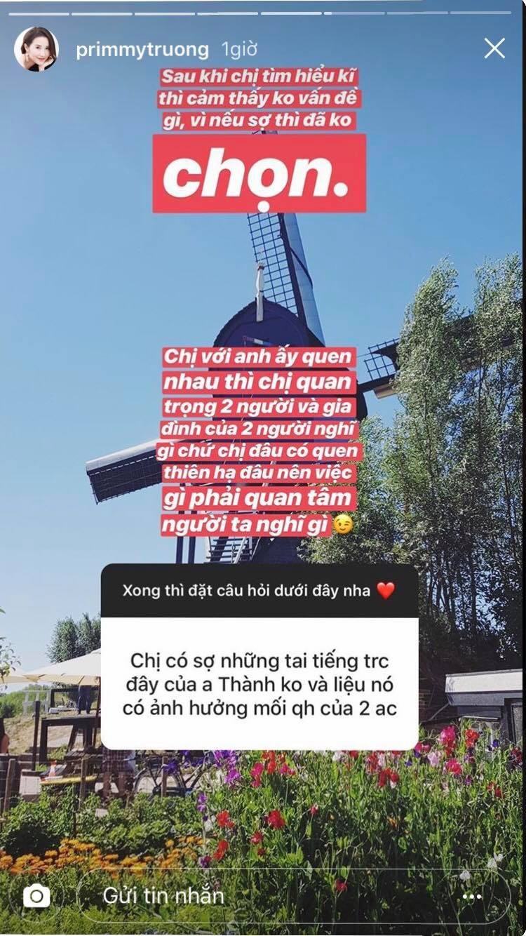 Primmy Truong chia se ve Phan Thanh anh 1