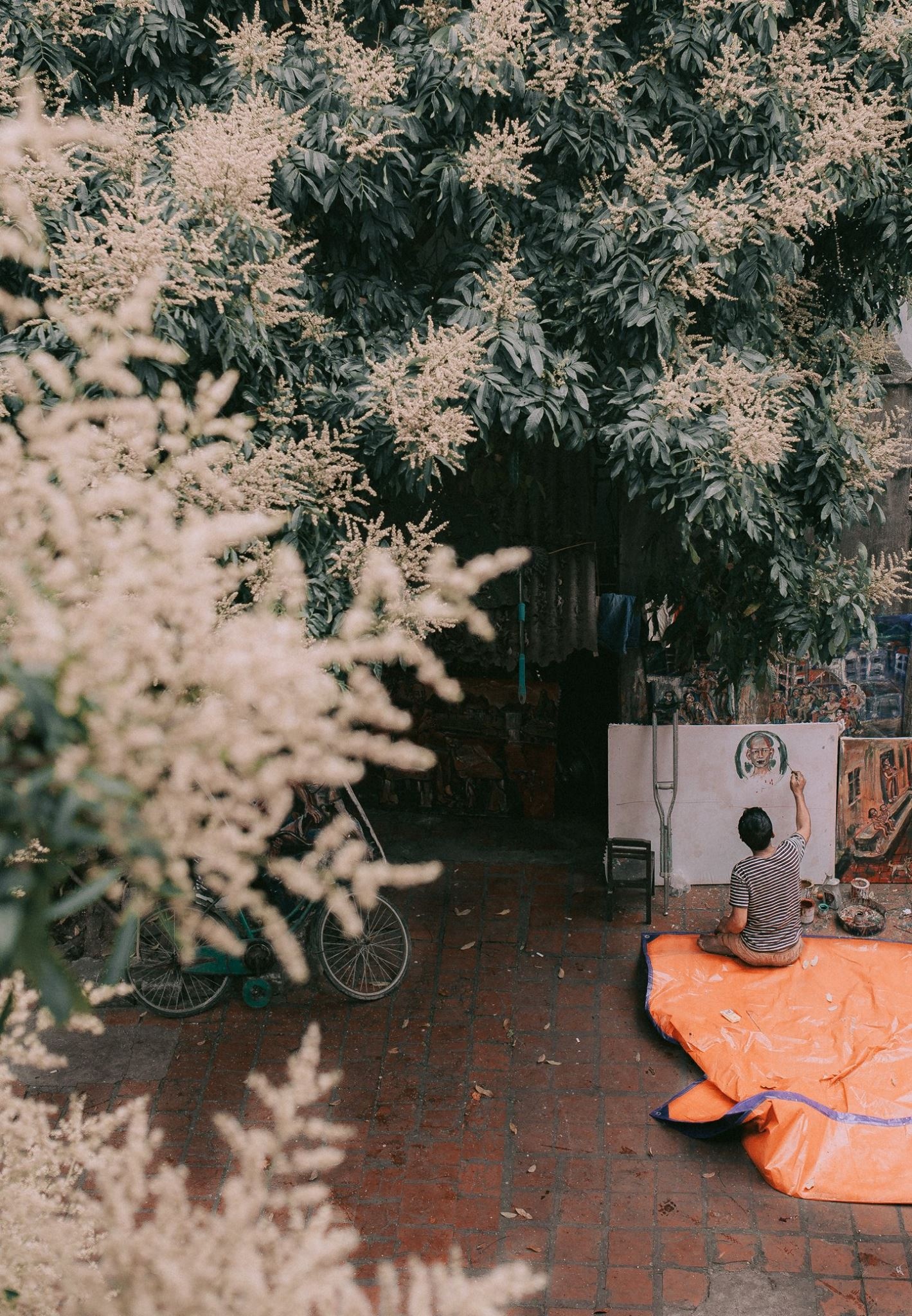 nu thu khoa xinh dep truong San khau dien anh anh 5