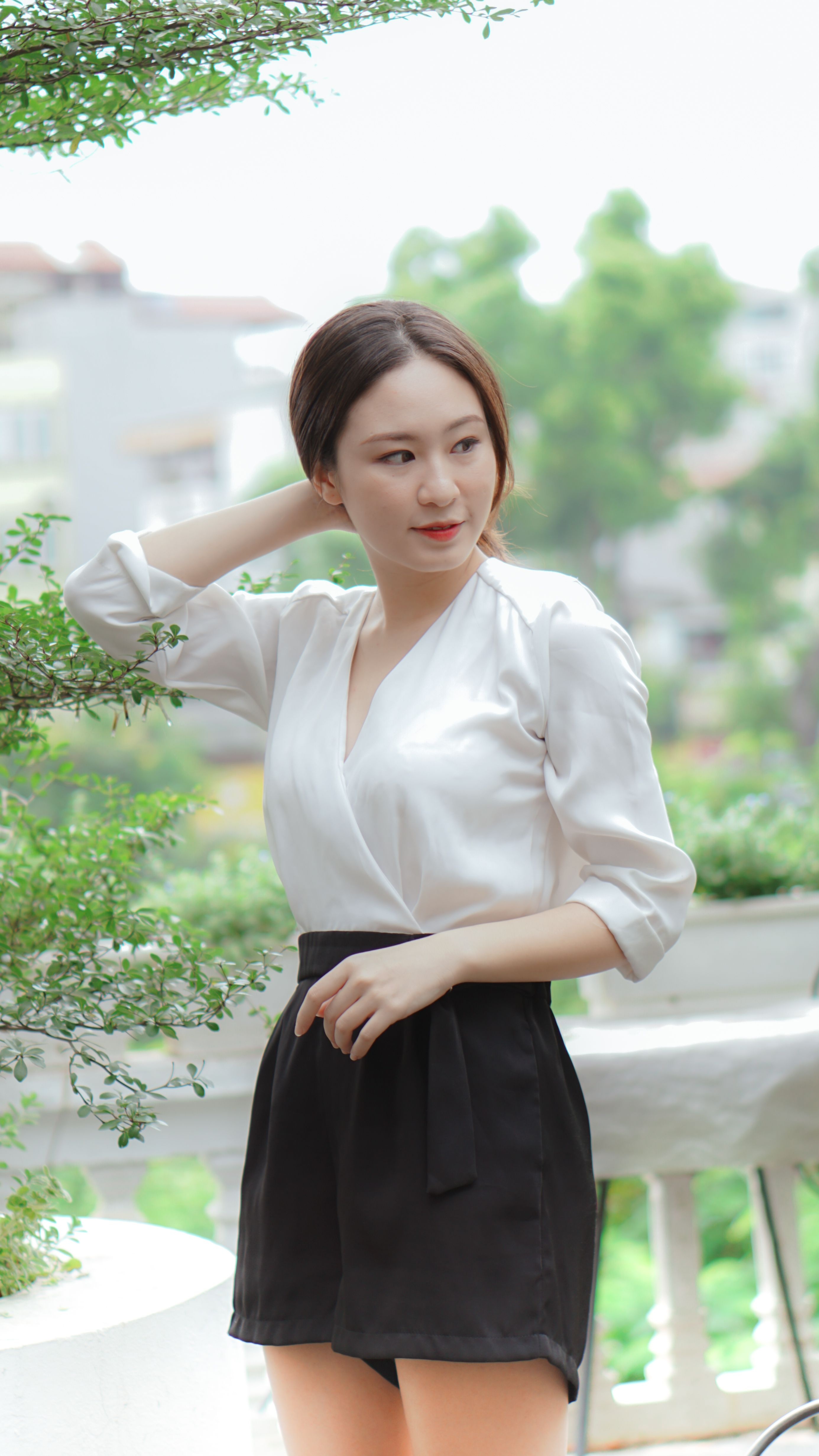 nu thu khoa xinh dep truong San khau dien anh anh 13