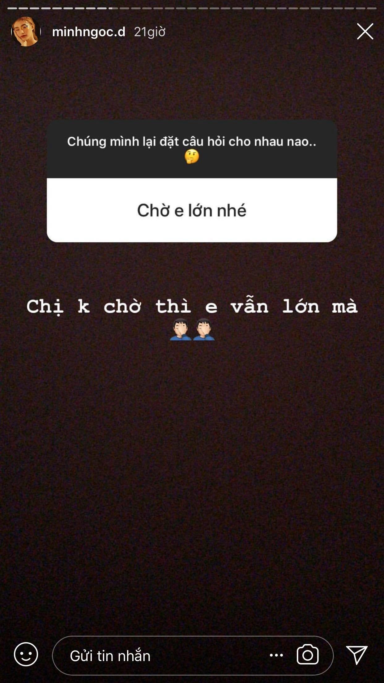 hot girl Minh Ngoc tra loi fan tren instagram anh 6