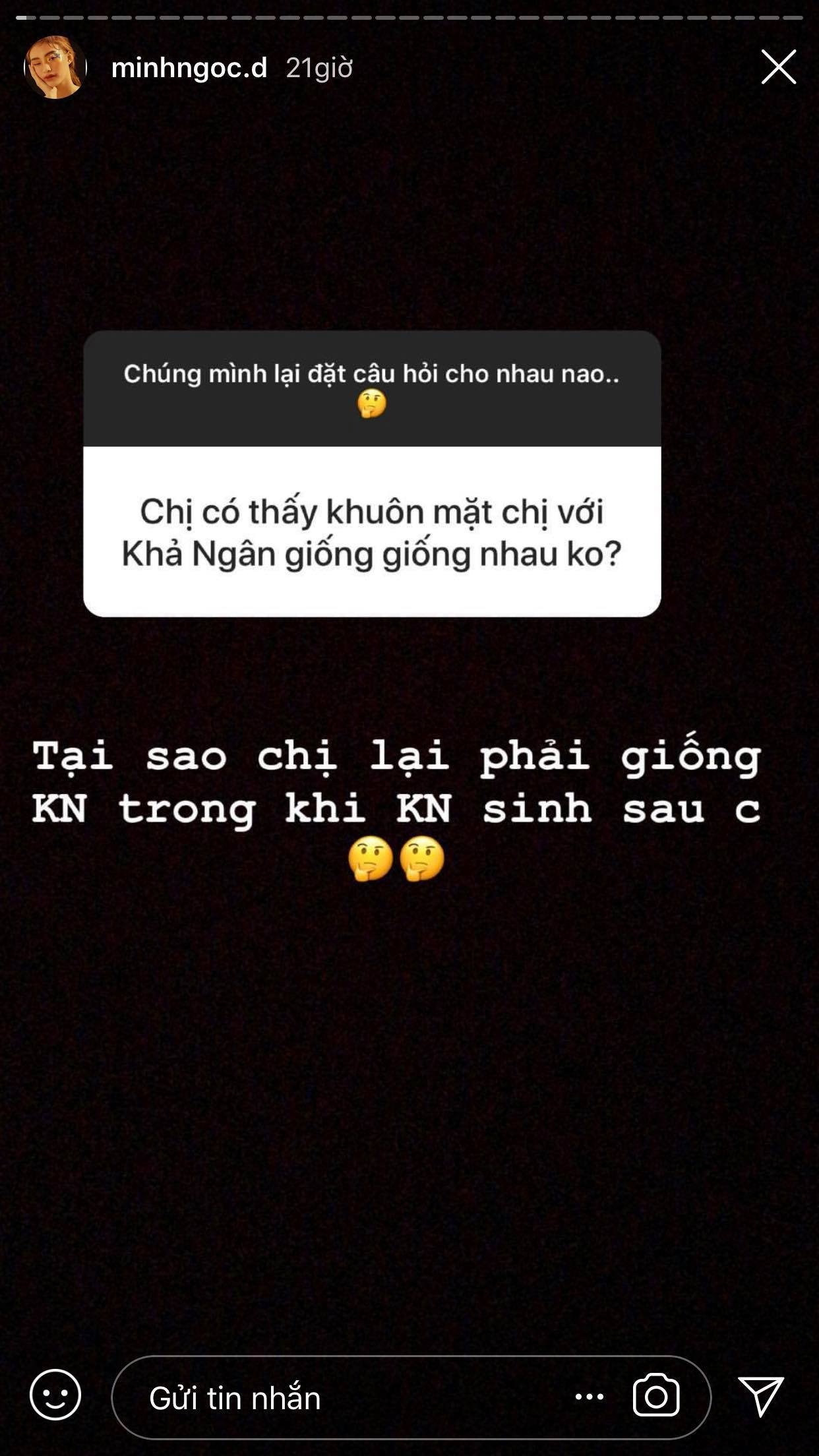 hot girl Minh Ngoc tra loi fan tren instagram anh 3