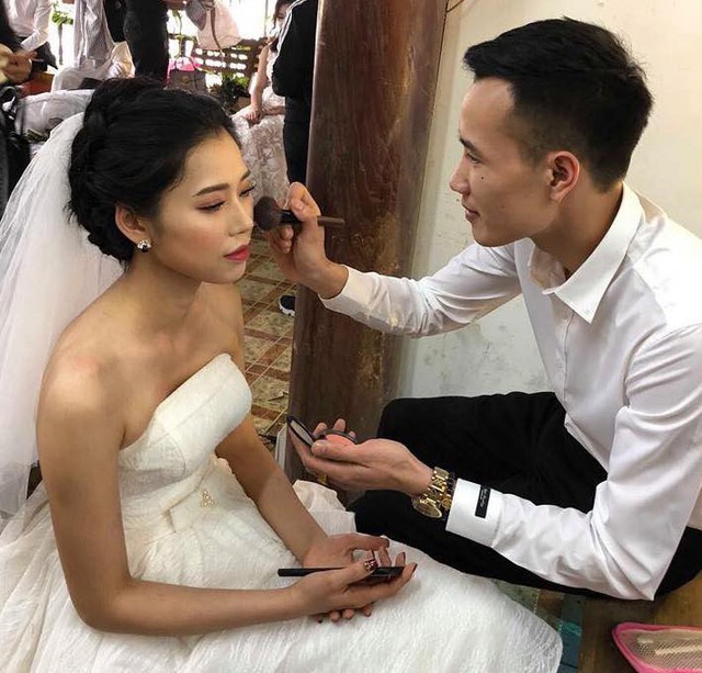 chàng trai làm mẫu cho người yêu make up ảnh 6 chang trai lam mau cho nguoi yeu make up anh 6