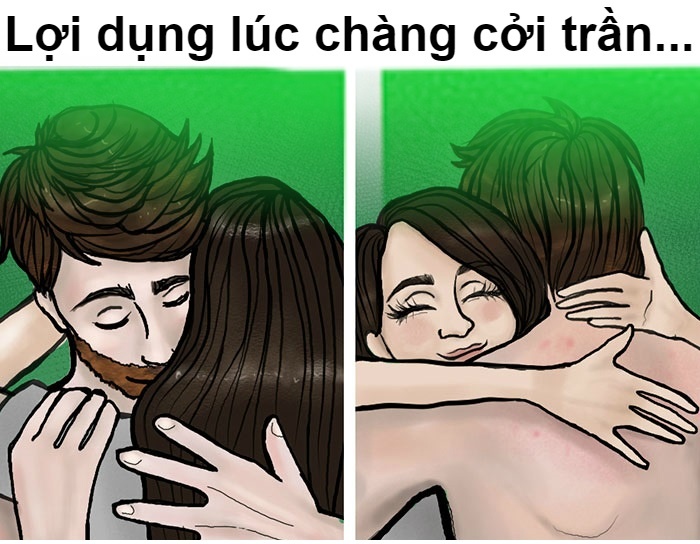 Bo tranh: Yeu la cung nhau 'lay loi' anh 1