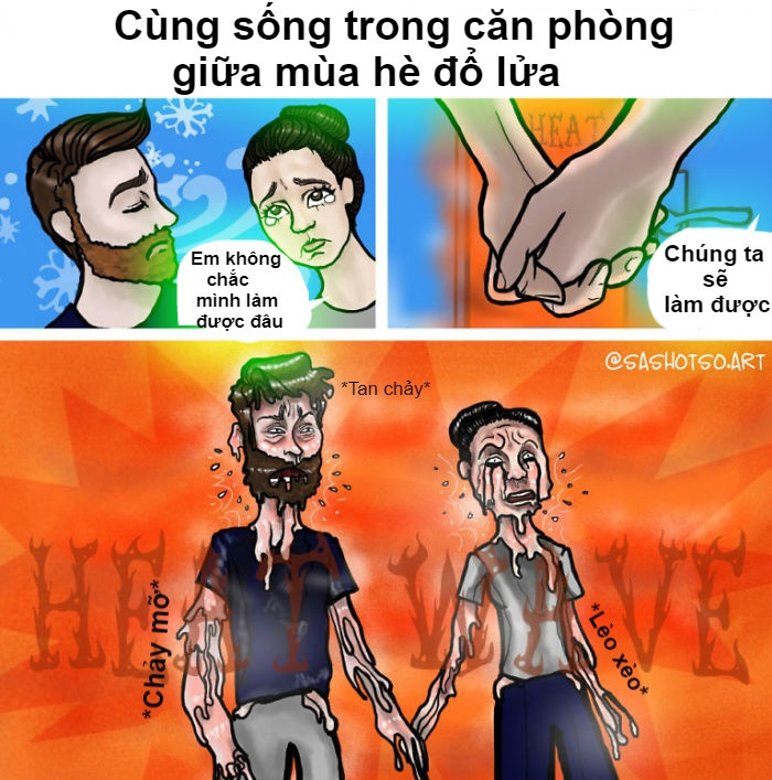 Bo tranh: Yeu la cung nhau 'lay loi' anh 7