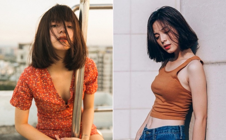 2 mau lookbook giong chi em sinh doi moi noi tai Sai Gon hinh anh