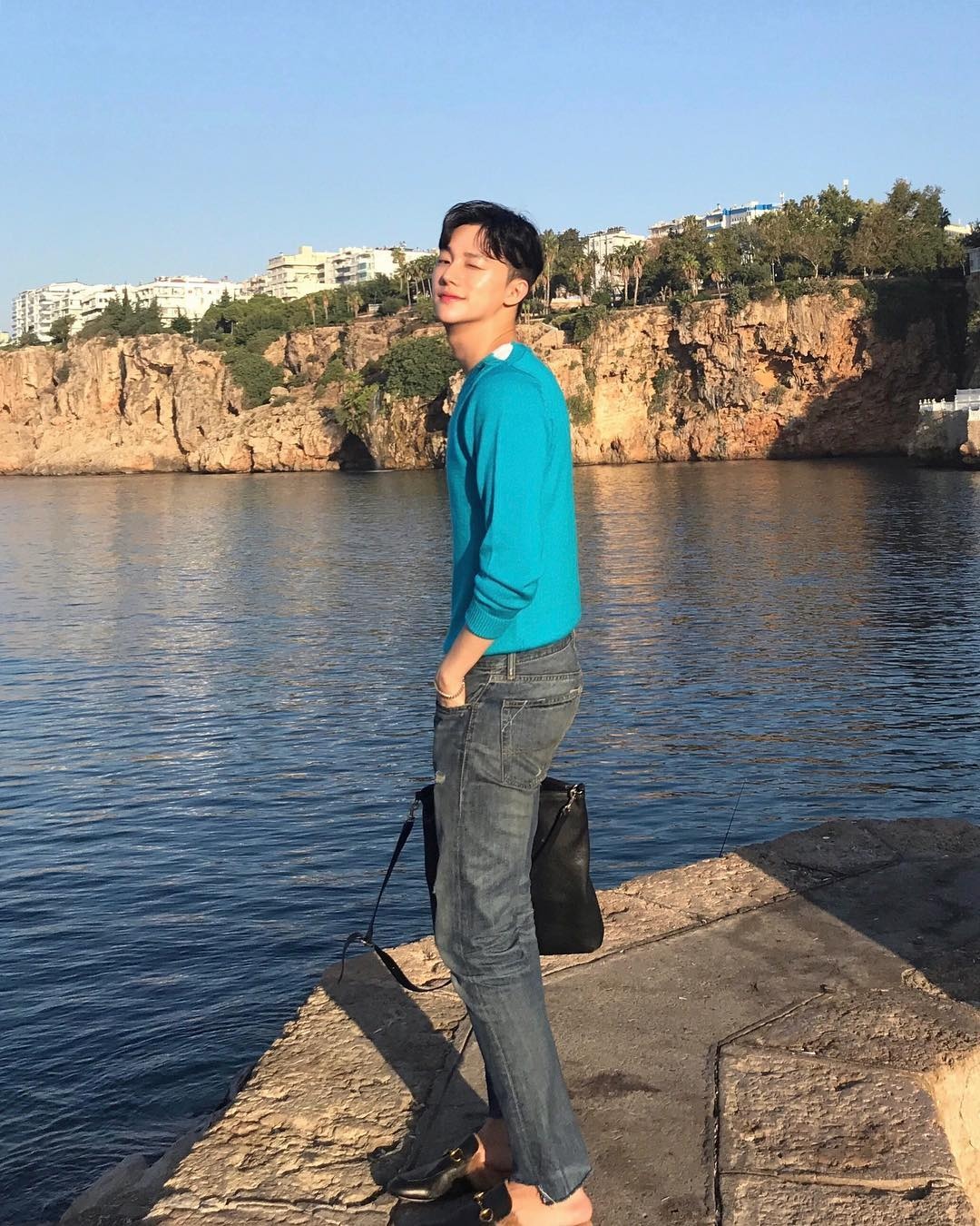 Lee Yoo Ahn den Viet Nam du lich anh 5