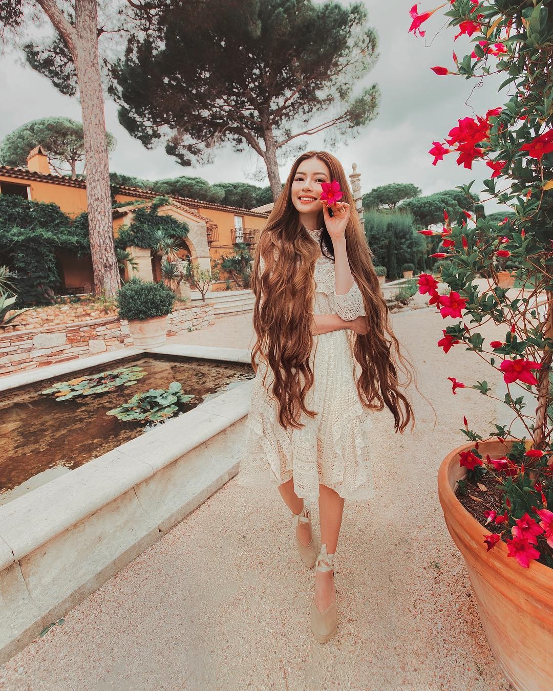 hot girl toc may Sarah Tran anh 7