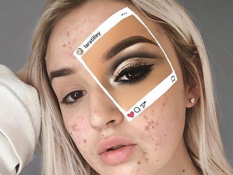 Trao luu make up 'su lua doi cua Instagram': Chung ta khong hoan hao hinh anh