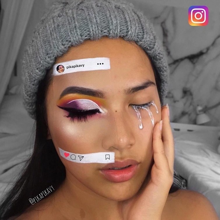 Trang diem theo khung hinh Instagram anh 12