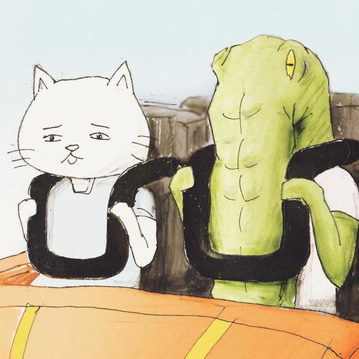 bo tranh hai huoc ve ca sau anh 3