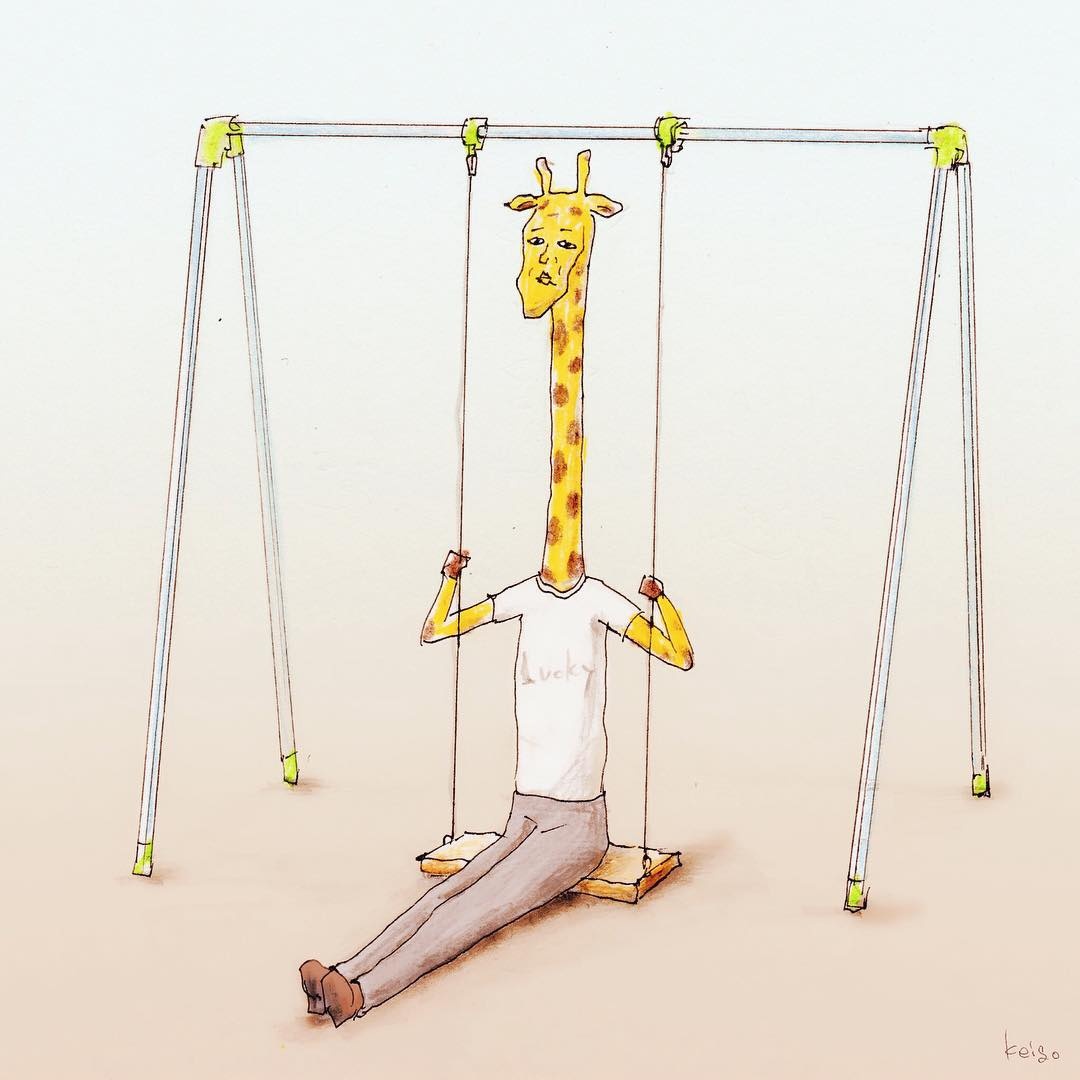 Bo tranh chu huou buon ba anh 2