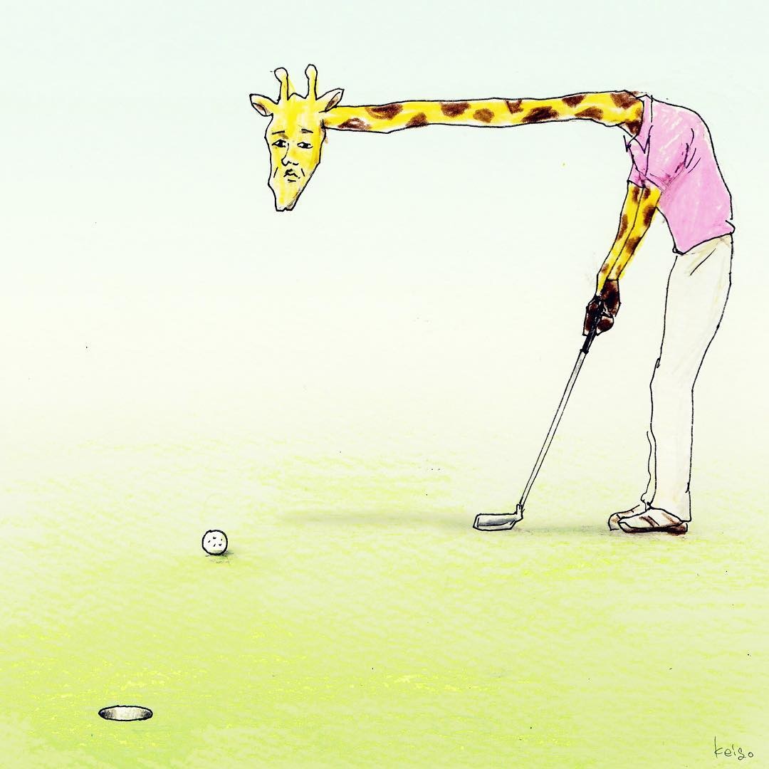 Bo tranh chu huou buon ba anh 6