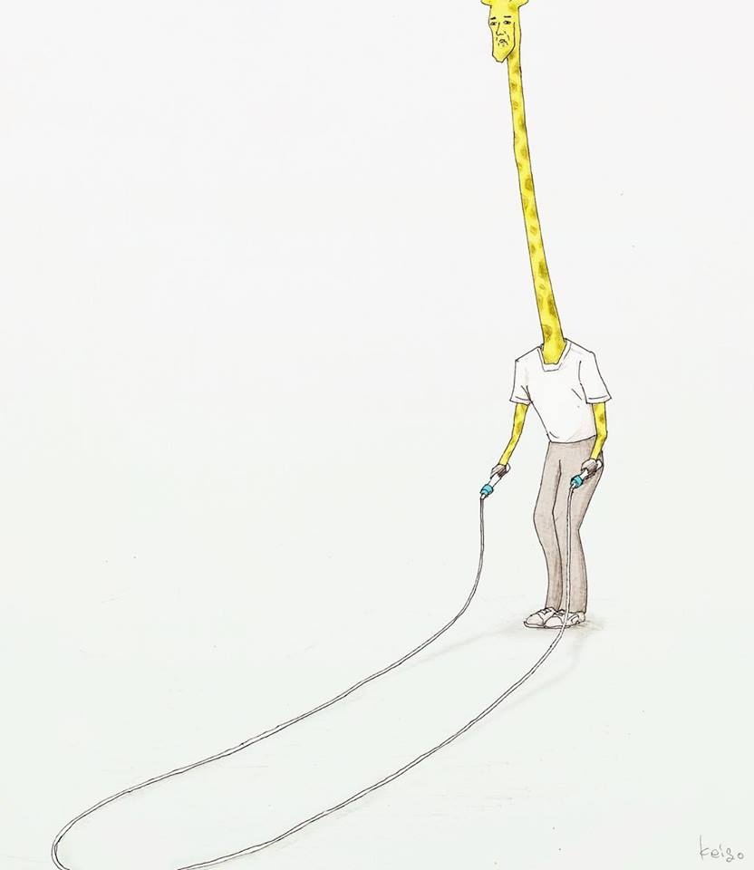 Bo tranh chu huou buon ba anh 15