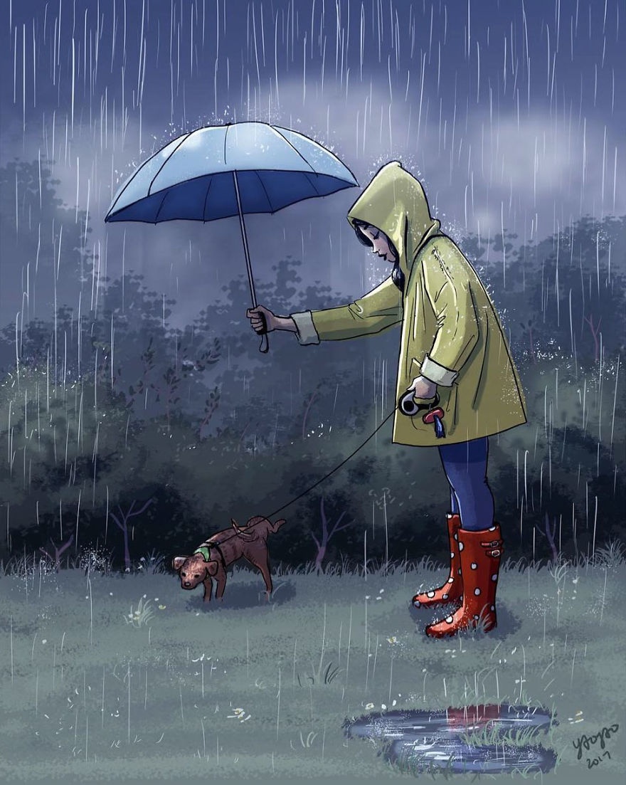 Khoanh khac ngot ngao voi thu cung anh 10