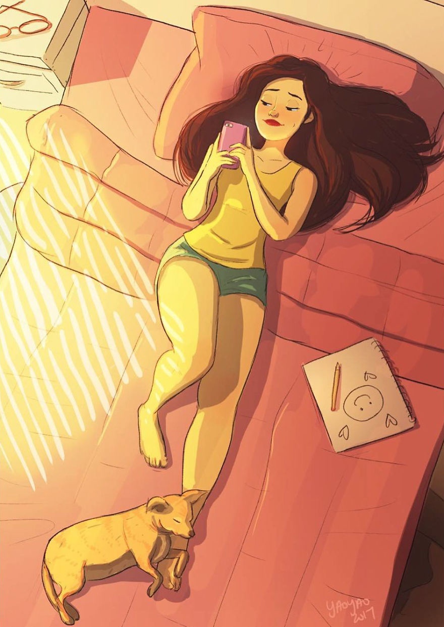 Khoanh khac ngot ngao voi thu cung anh 14