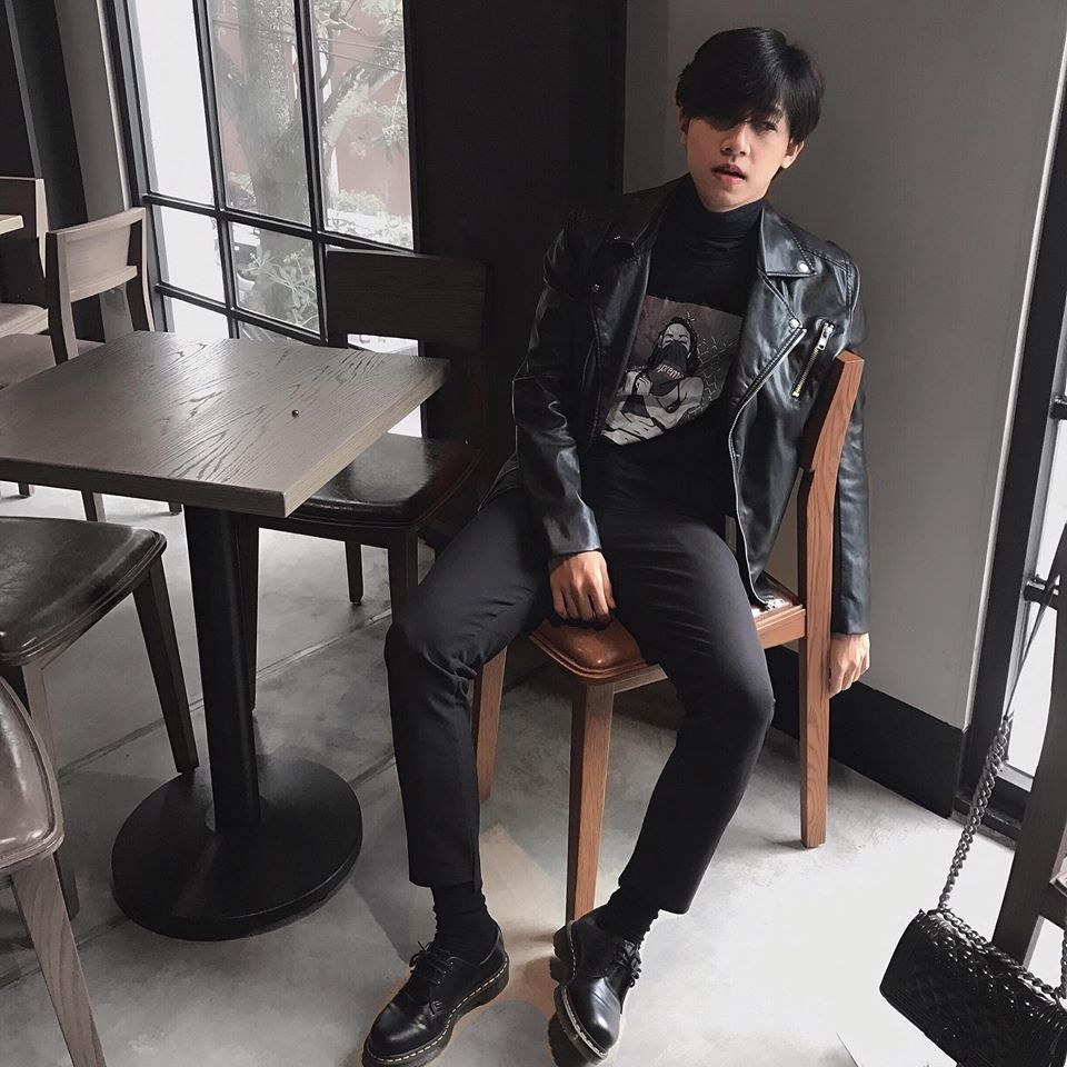 9X Hai Phong dien trai chup anh voi meo anh 1