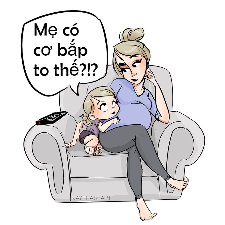 Noi kho cua nhung ba me tre anh 5