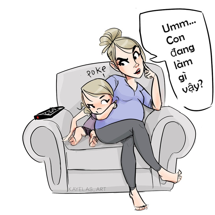 Noi kho cua nhung ba me tre anh 4