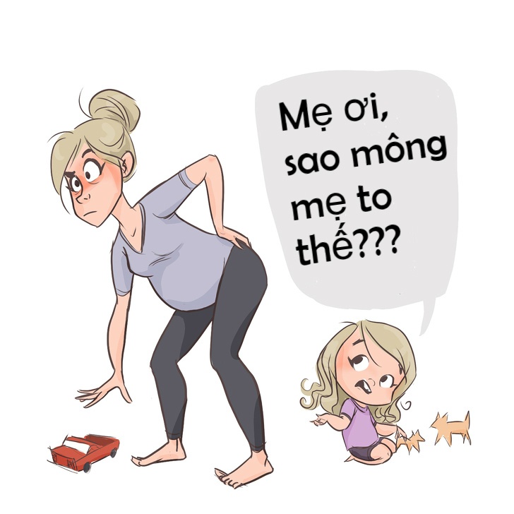 Noi kho cua nhung ba me tre anh 6