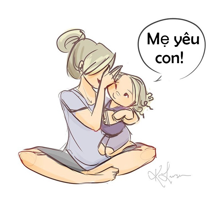 Noi kho cua nhung ba me tre anh 2