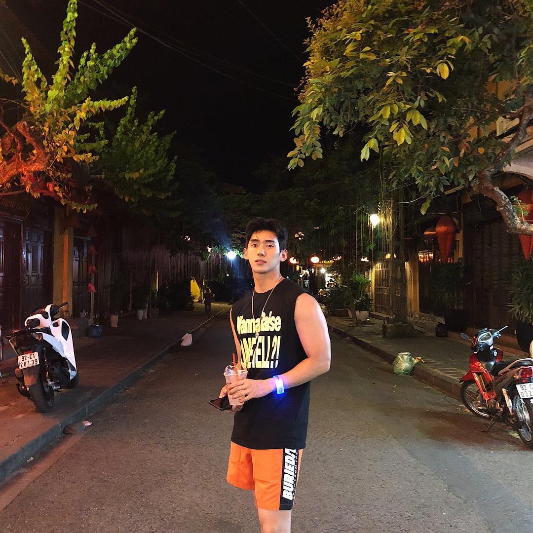 hot boy Han Quoc du lich Viet Nam anh 10