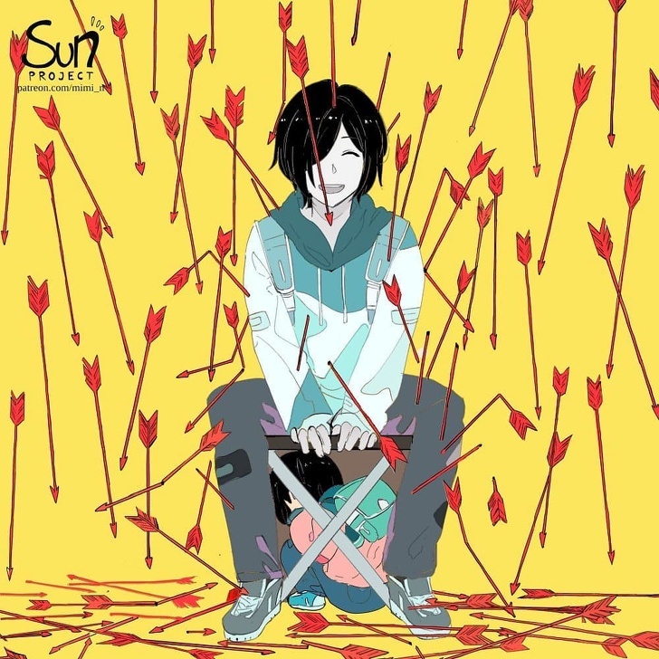 Bo tranh ve su truong thanh anh 5