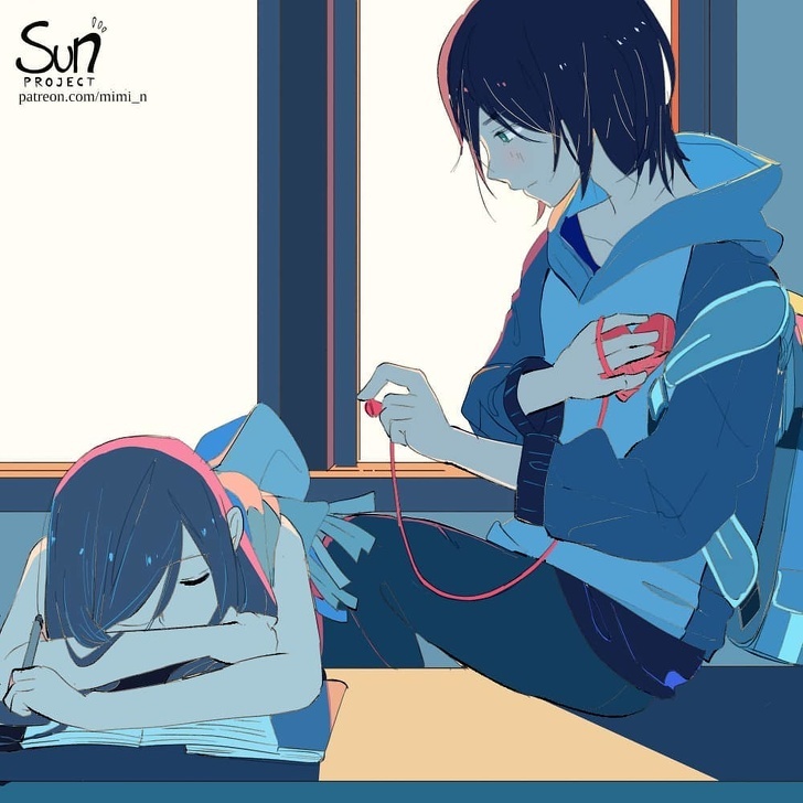 Bo tranh ve su truong thanh anh 6