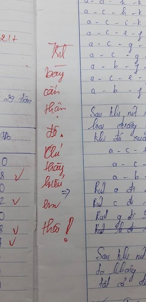 Loạt lời phê bài kiểm tra bá đạo ảnh 6 Loat loi phe bai kiem tra ba dao anh 6
