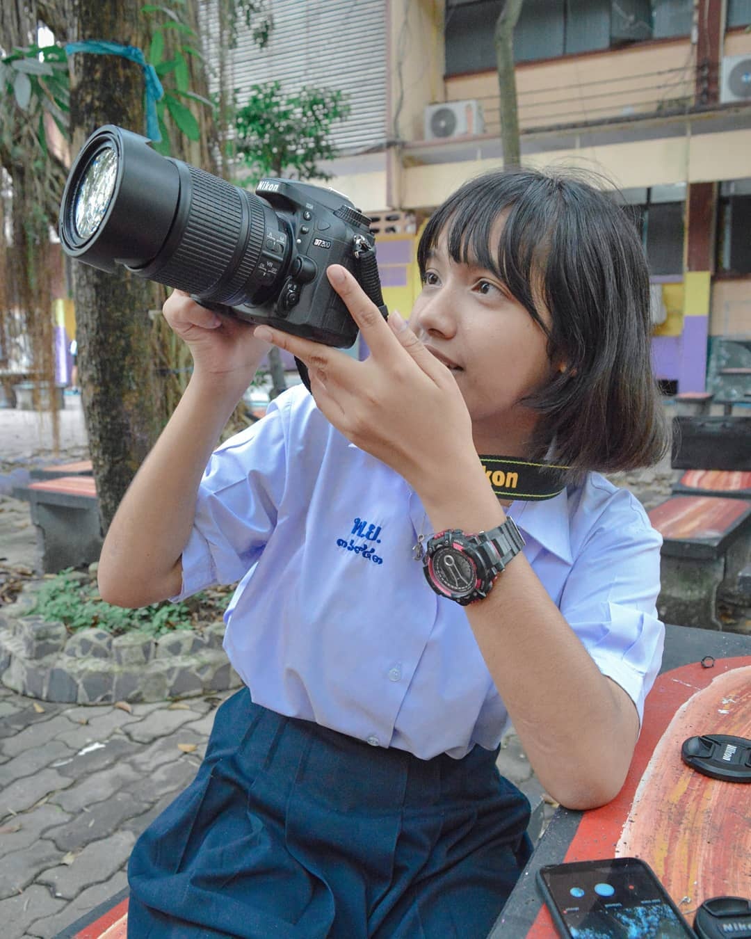 co gai Thai Lan giong ca si Lisa BlackPink anh 11