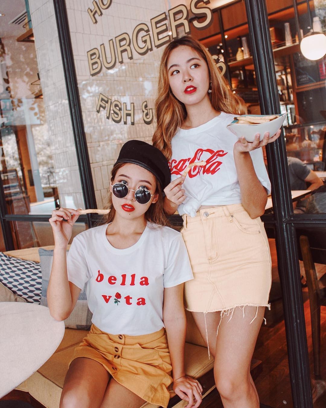 cap chi em xinh dep anh 7