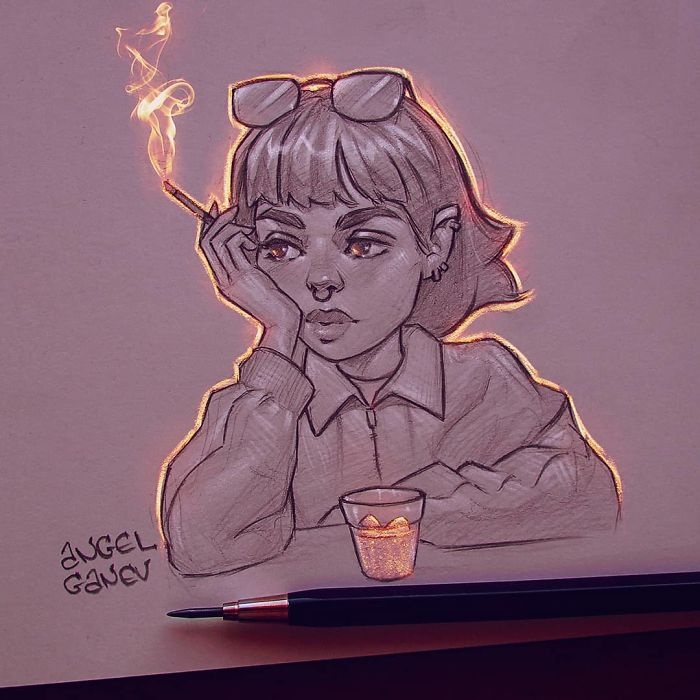 Ket hop sang tao tranh ve voi anh sang anh 1