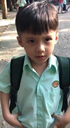 be trai trong clip noi chuyen dang yeu anh 2