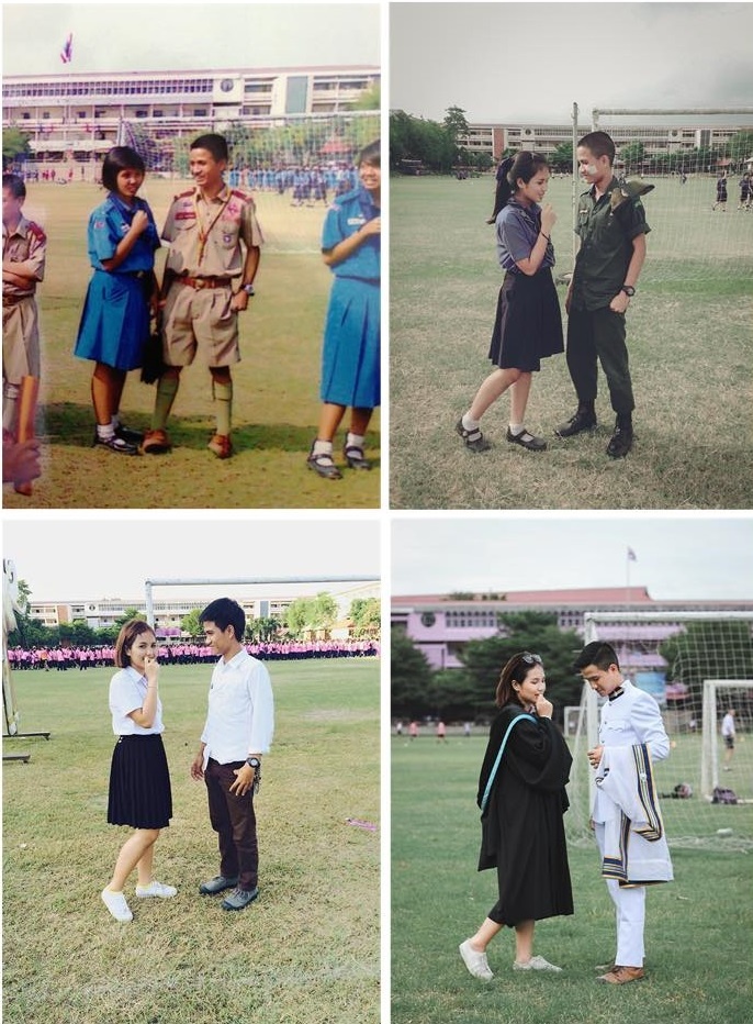 Chuyen tinh 9 nam cua cap 9X Thai Lan anh 1