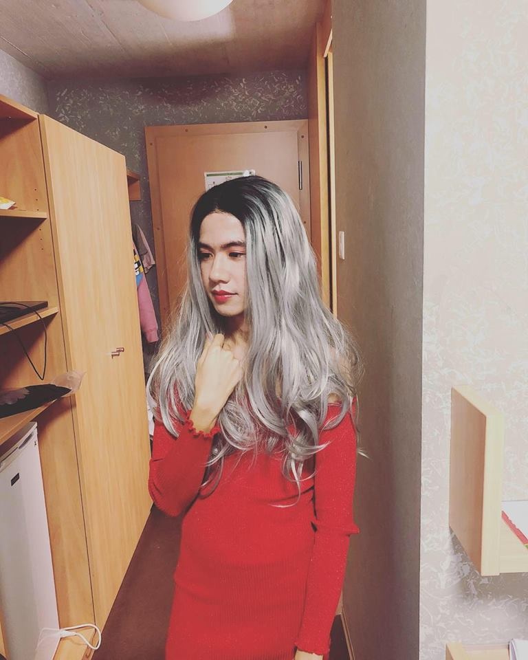 Du học sinh giả gái trong tiệc Halloween ảnh 2 Du hoc sinh gia gai trong tiec Halloween anh 2