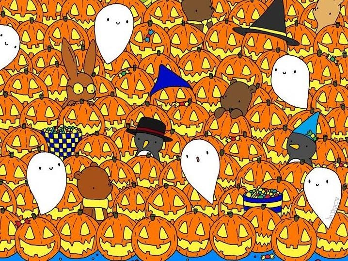 Do ban tim thay ngoi sao giua nhung qua bi ngo Halloween hinh anh