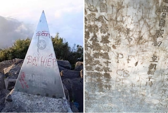 vẽ bậy lên di tích lịch sử ảnh 4 ve bay len di tich lich su anh 4