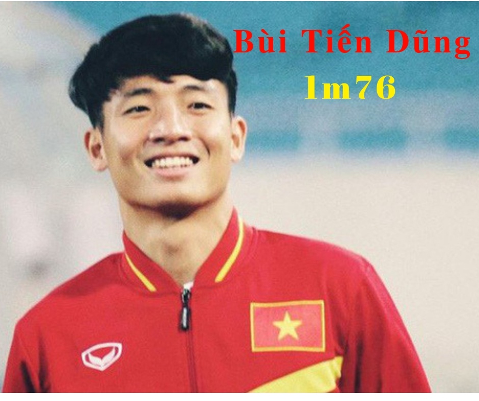 chiều cao các cầu thủ ảnh 9 chieu cao cac cau thu anh 9