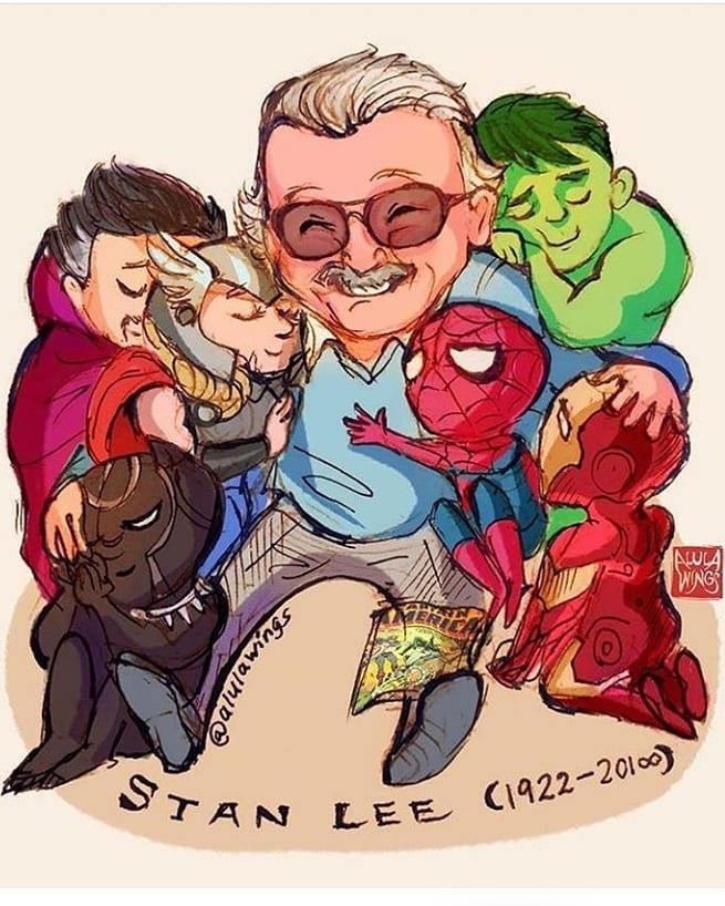 Cac hoa si ve tranh tuong nho Stan Lee anh 3